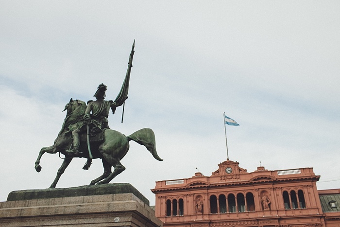 Buenos Aires Plaza de Mayo San Martin